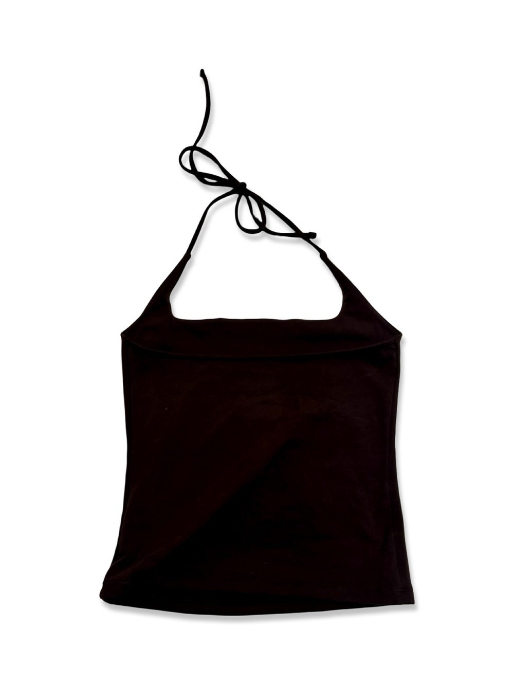 Wild Fable Butterbliss double lined Joy Halter Top in Dark Brown | NWOT - Picture 6 of 9
